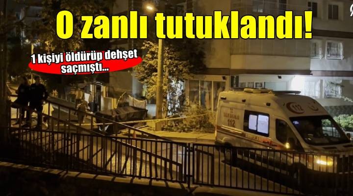 1 kişiyi öldürüp iki kişiyi yaralamıştı.. Tutuklandı!