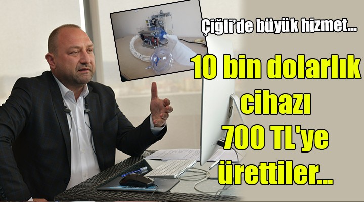 10 bin dolarlık cihazı 700 TL ye ürettiler...