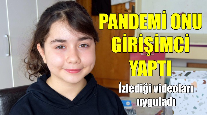 10 yaşındaki Elif, doğal makyaj ürünleri yapıyor!