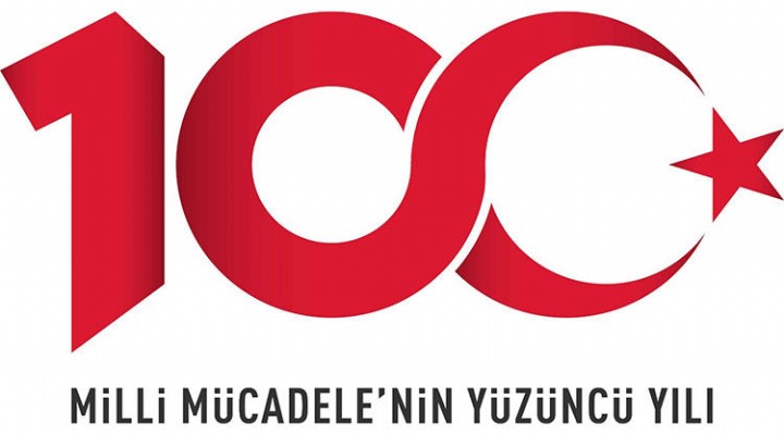 100 ncü yıla özel logo