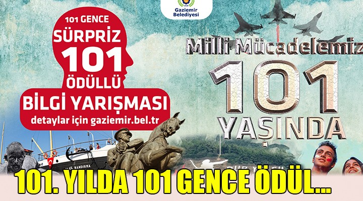 101. yılda 101 gence ödül!