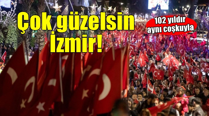 102 yıldır aynı gurur ve coşkuyla