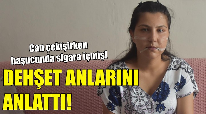 104 yerinden bıçaklanan kadın, dehşet anlarını anlattı!