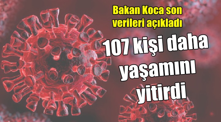 107 kişi daha yaşamını yitirdi