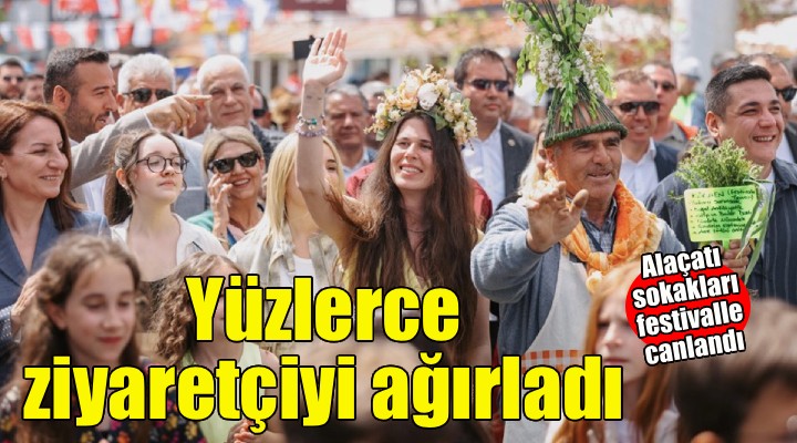 15. Uluslararası Alaçatı Ot Festivali yüz binlerce kişiyi ağırladı