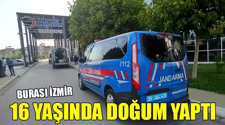 16 yaşında doğum yaptı