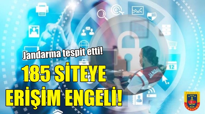 185 siteye erişim engeli!