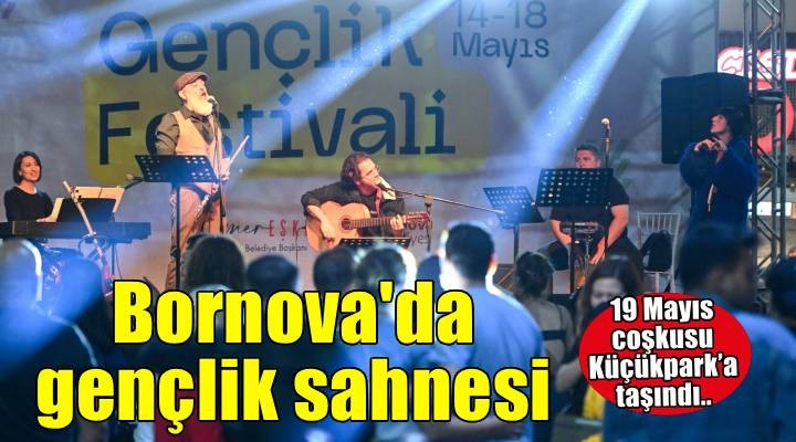 19 Mayıs gençlik sahnesi Küçükpark’ta kuruldu