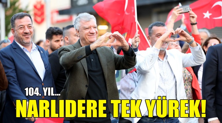 19 Mayıs ın 104. yılında Narlıdere tek yürek oldu!