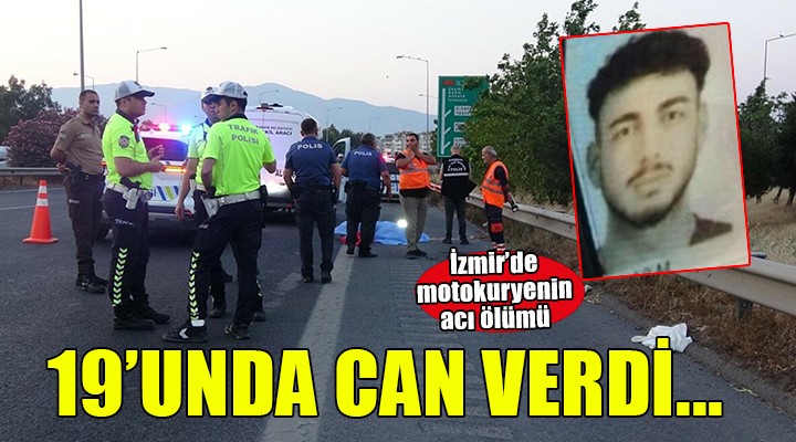 19 yaşındaki motokuryenin acı ölümü!