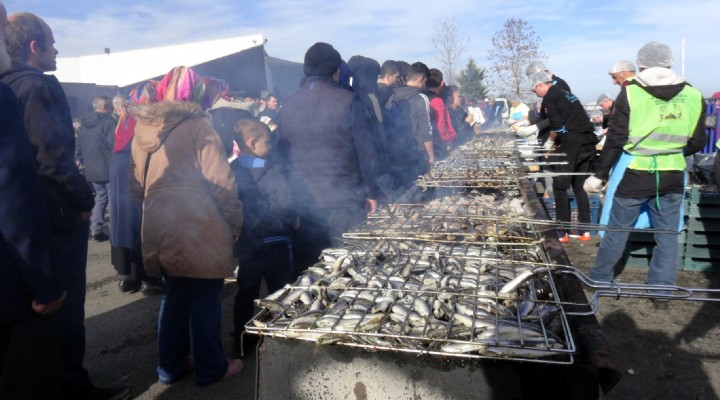 2,5 ton hamsi, 2 saatte tükendi