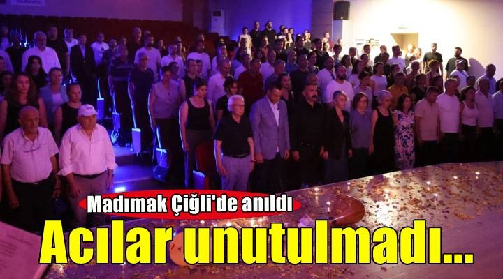 2 Temmuz’un acısı Çiğli’de hafızalarda yeniden canlandı