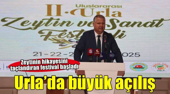 2. Uluslararası Urla Zeytin ve Sanat Festivali Başladı