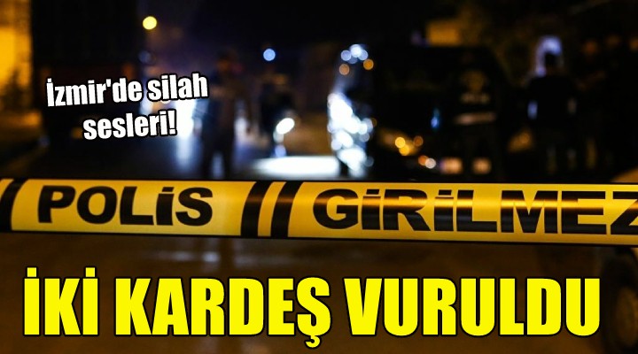 2 kardeşe silahlı saldırı!