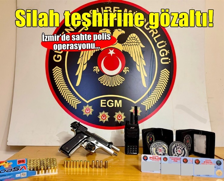 Sanal medyada 'silah teşhiri' yapan şüpheliye gözaltı