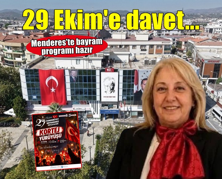 29 Ekim coşkusu Menderes’te yaşanacak