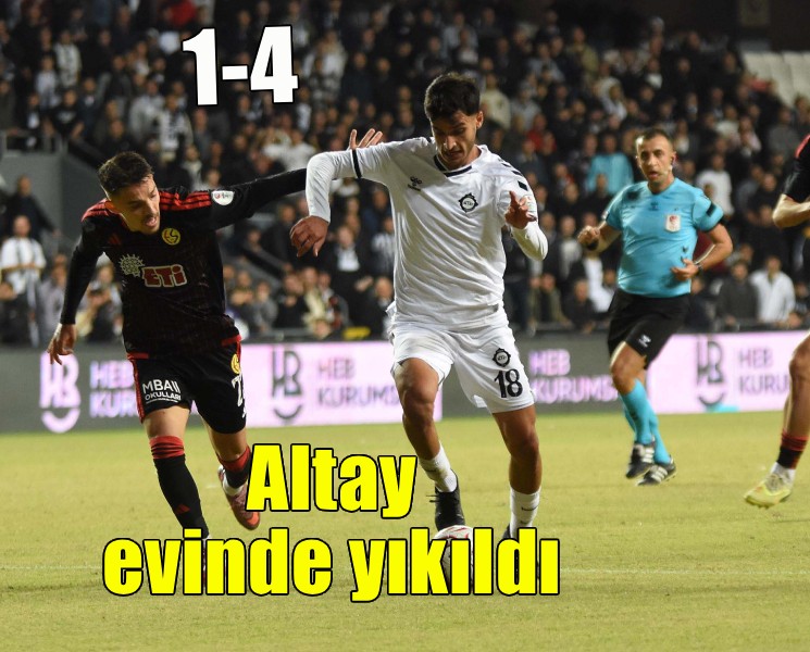 Altay evinde Eskişehir'e mağlup