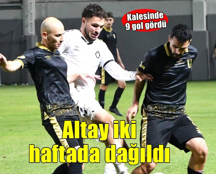 Altay iki haftada dağıldı
