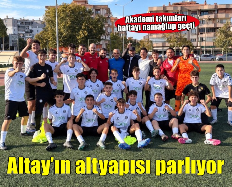 Altay'ın altyapısı parlıyor