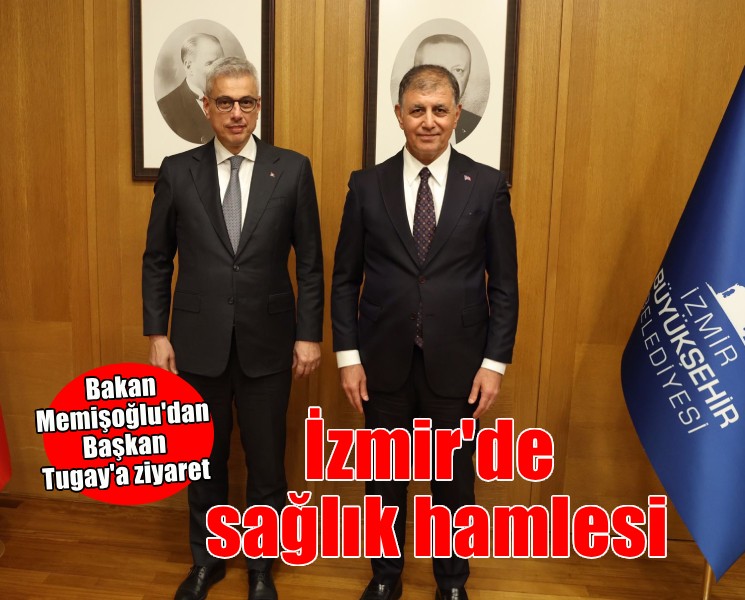Bakan Memişoğlu'dan Başkan Tugay'a ziyaret
