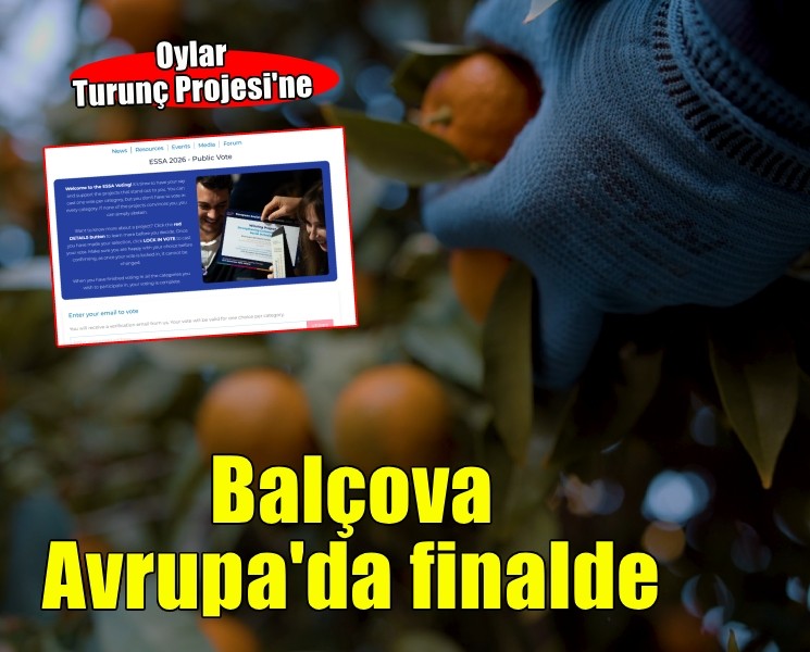 Balçova'nın Turunç Projesi Avrupa'da finalde