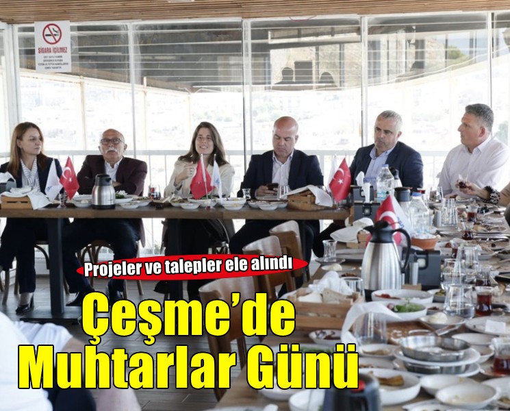 Başkan Denizli, Muhtarlar Günü’nde mahalle muhtarlarıyla bir araya geldi
