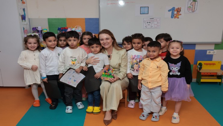 Başkan Mutlu, Oyun Evi miniklerinin yeni dönem heyecanına ortak oldu