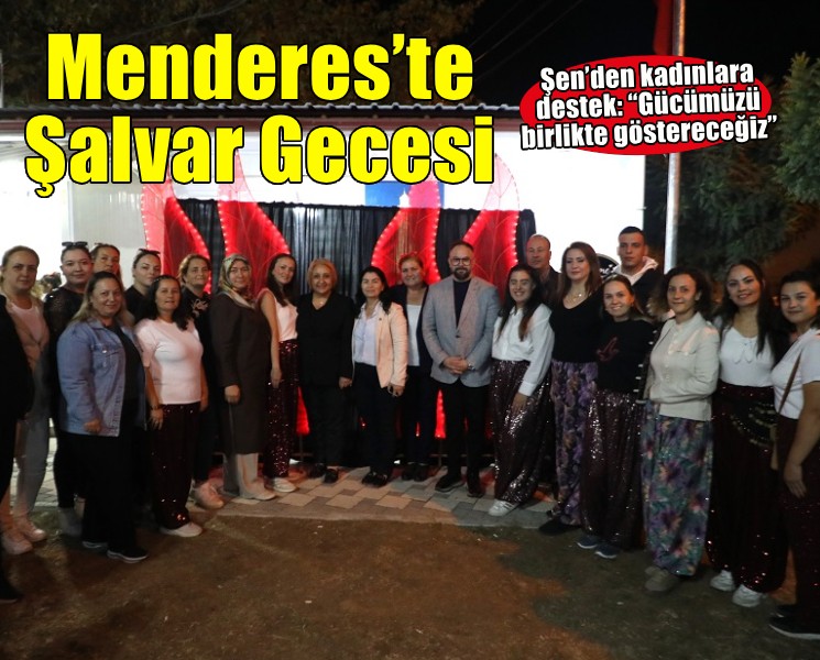 Başkan Vekili Şen kadınları yalnız bırakmadı