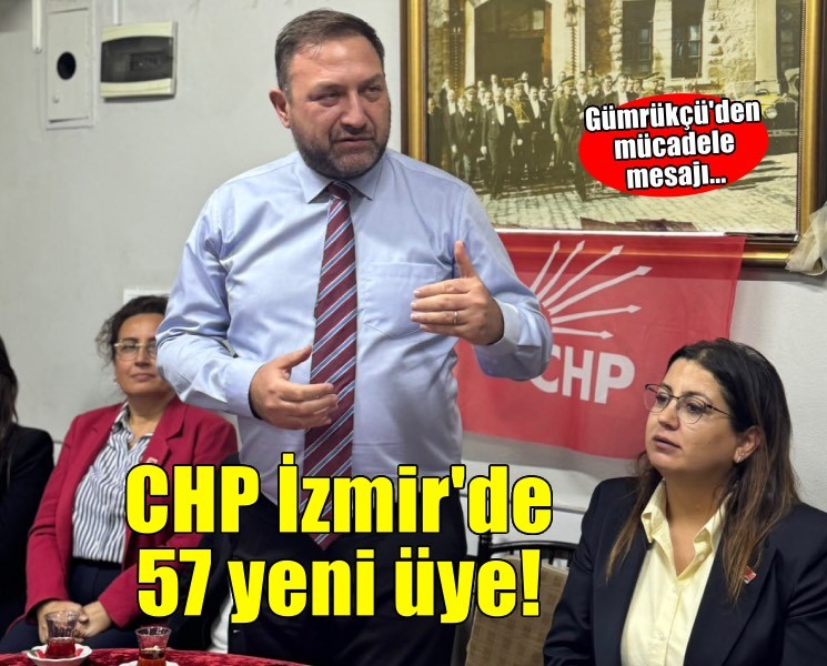 Bayraklı ’da yeni üyeler CHP’ye katıldı