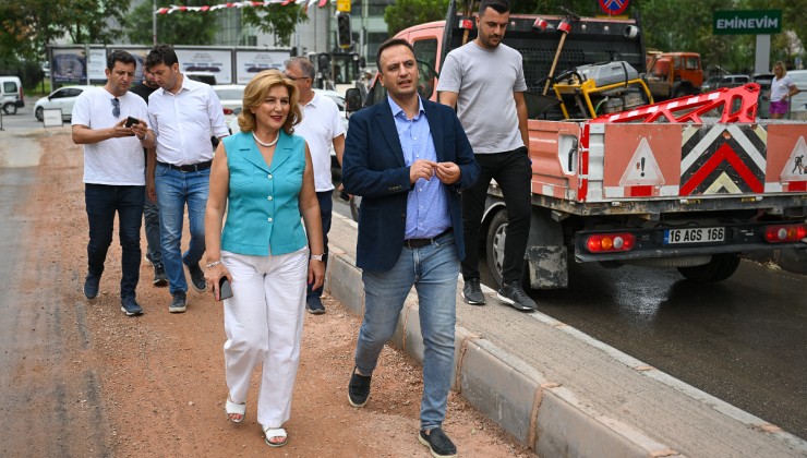 Bornova’da Zafer Caddesi’ne nefes aldıracak dokunuş