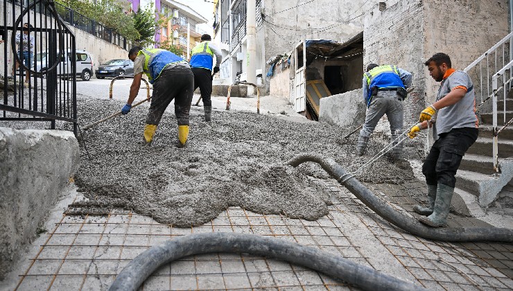 Bornova’da bir yol sorunu daha çözüldü