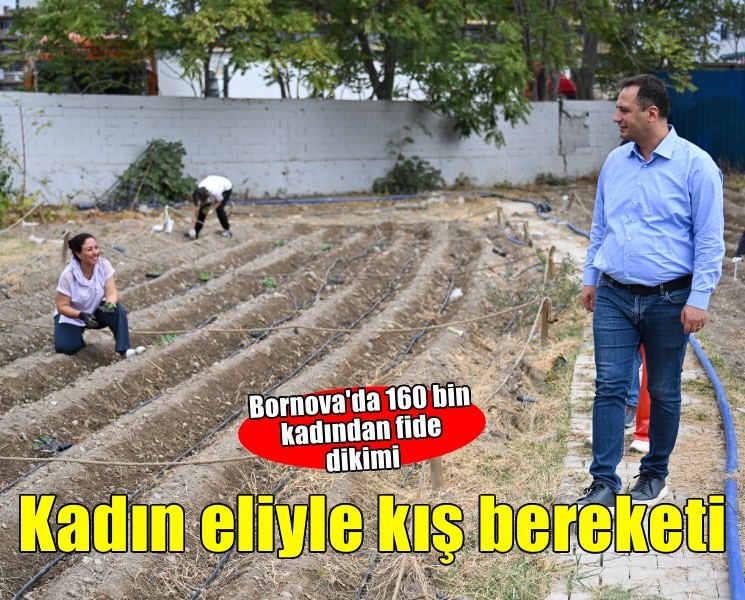 Bornova’da kadın eliyle kış bereketi