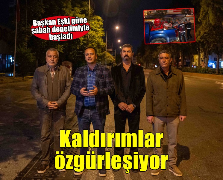 Bornova’da kaldırımlar özgürleşiyor