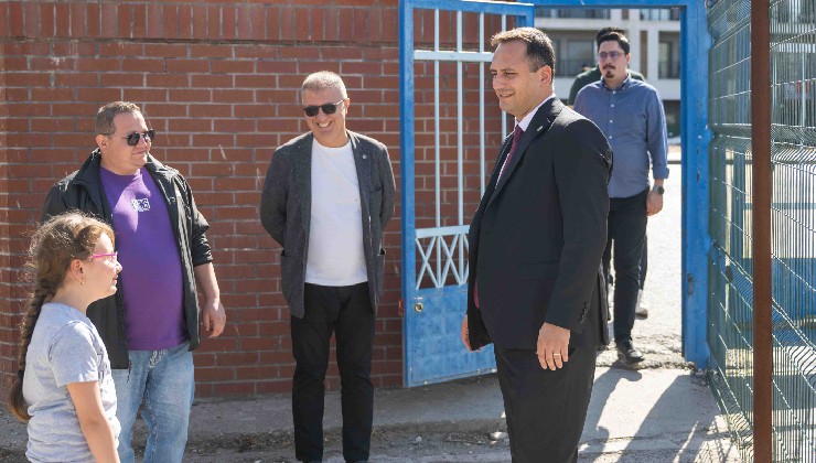 Bornova’da okul bölgelerine hem fiziksel hem toplumsal kalkan