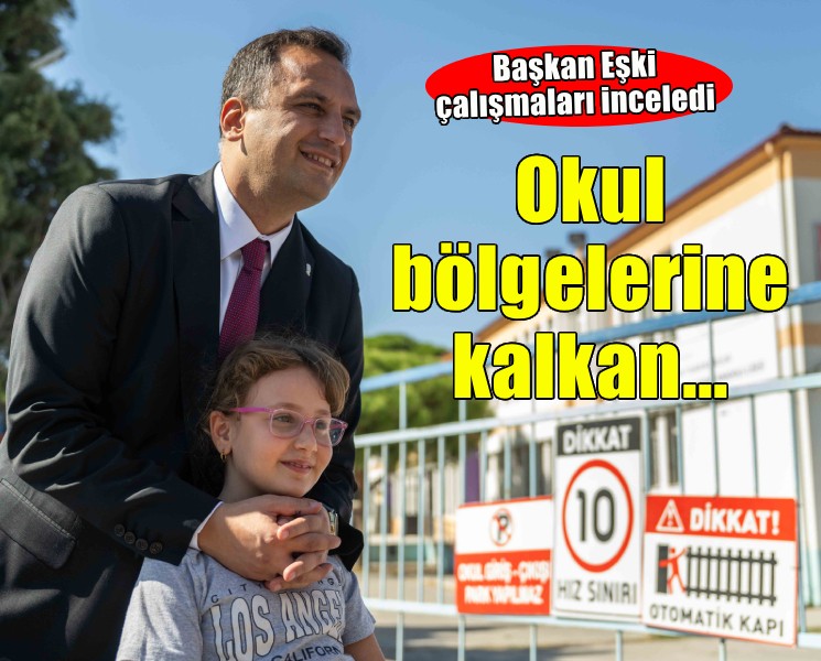 Bornova’da okul bölgelerine hem fiziksel hem toplumsal kalkan