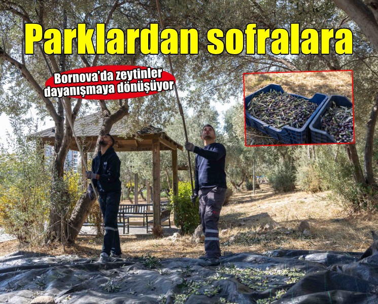 Bornova’nın parklarından dayanışma fışkırdı