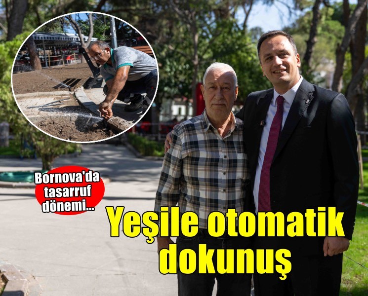 Büyükpark’ta yeşil doku ‘otomatik’ olacak