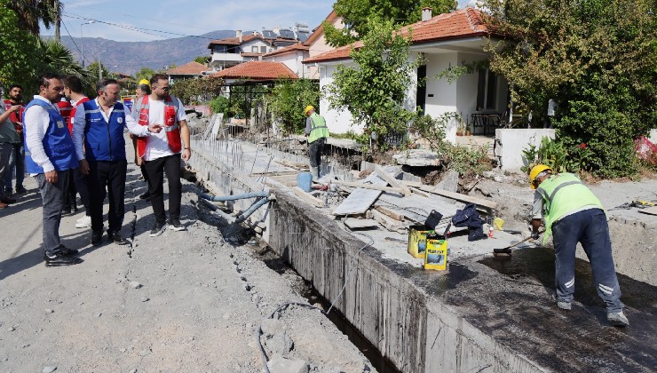 Büyükşehir Köyceğiz’in yolları yeniliyor