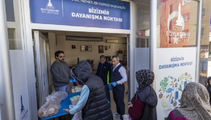 Büyükşehir, dayanışma noktalarıyla İzmirlinin yanında