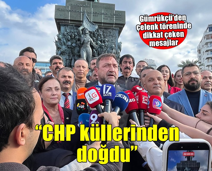 CHP İzmir’den 29 Ekim kutlaması... Gümrükçü: CHP küllerinden doğdu