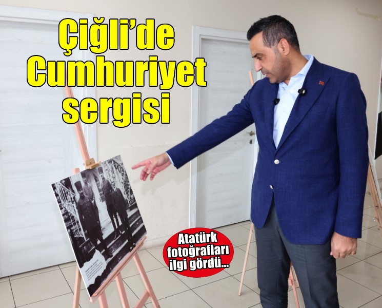 Çiğli’de Cumhuriyet coşkusu fotoğraf sergisi ve sinema gösterimiyle taçlandı