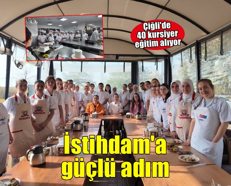 Çiğli’de mesleki eğitimden istihdama güçlü adım