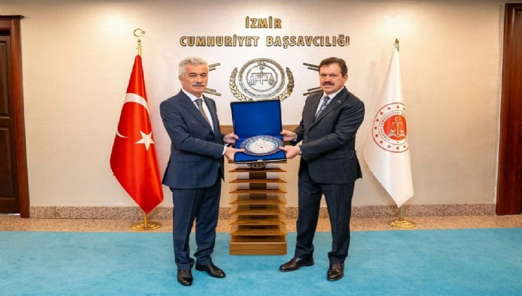 Danıştay Başkanı'ndan İzmir Adliyesi'ne ziyaret