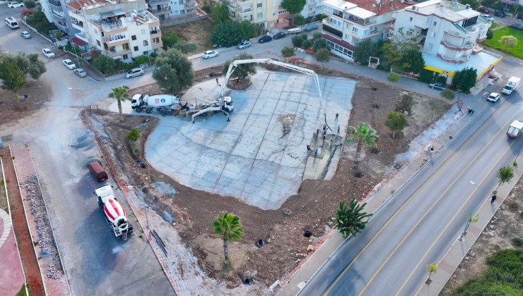 Didim Belediyesi'nin Kaykay Parkı projesinde çalışmalar sürüyor