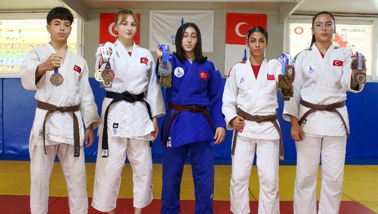 Genç judocuların hedefi olimpiyat madalyası