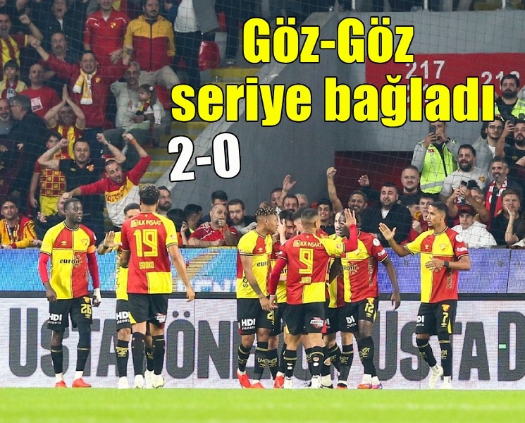 Göztepe Çorum'u geçti, evinde ilk kez kazandı