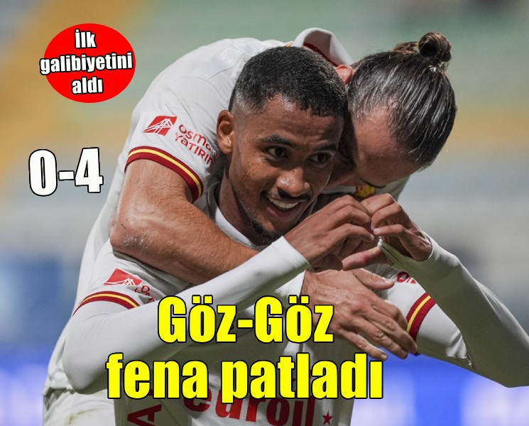 Göztepe Eyüpspor'a patladı, ilk galibiyetini aldı
