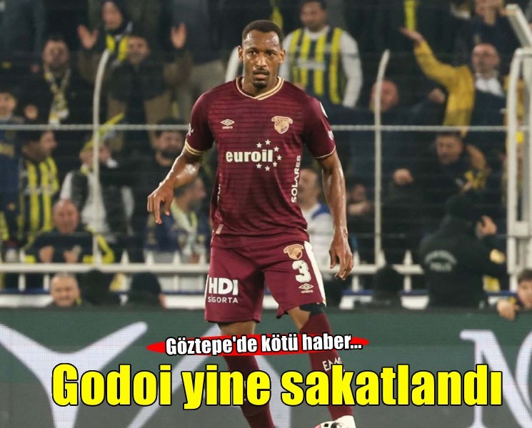 Göztepe'de Godoi yine sakatlandı