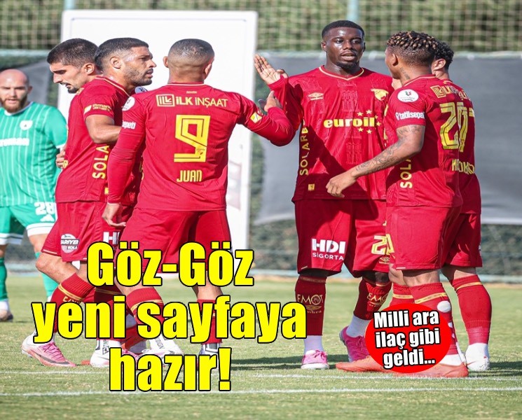 Göztepe yeni sayfaya hazır