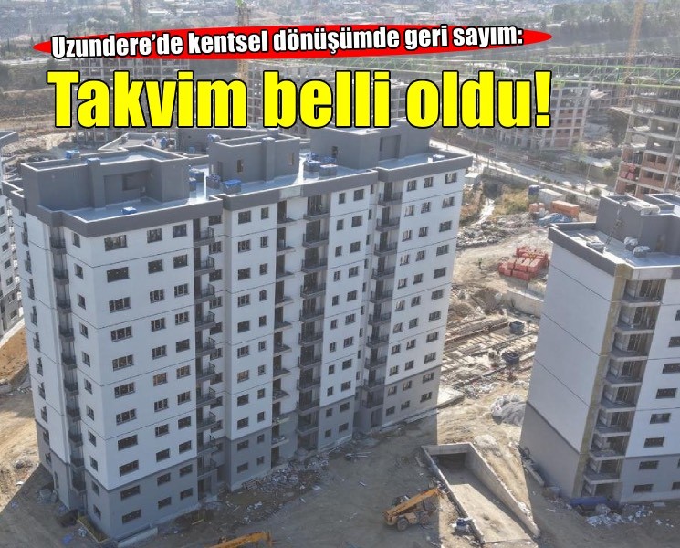 Hak sahiplerinin ilk konutları yıl sonunda tamamlanacak